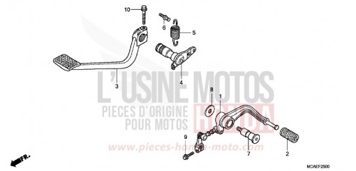 PEDALE GL1800F de 2015